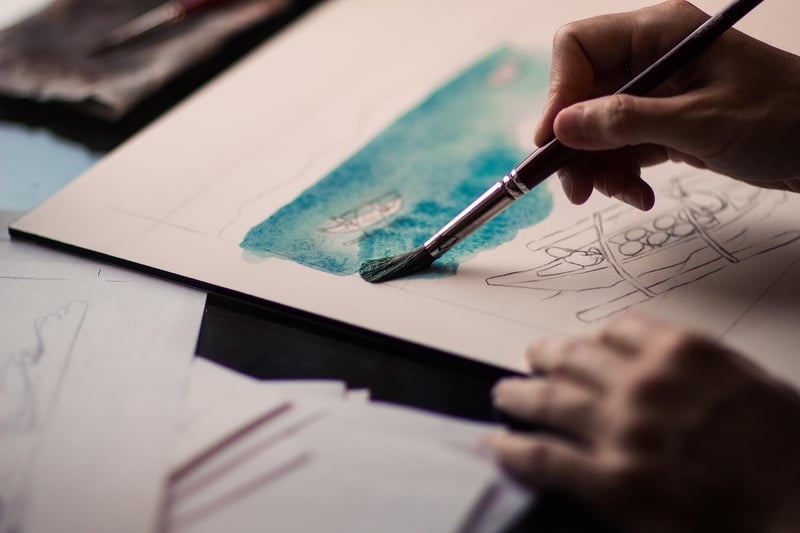 Watercolor painting